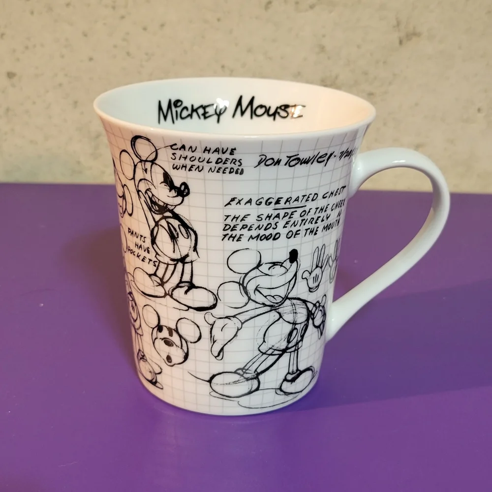 Sketch Book Mickey Mouse Mug